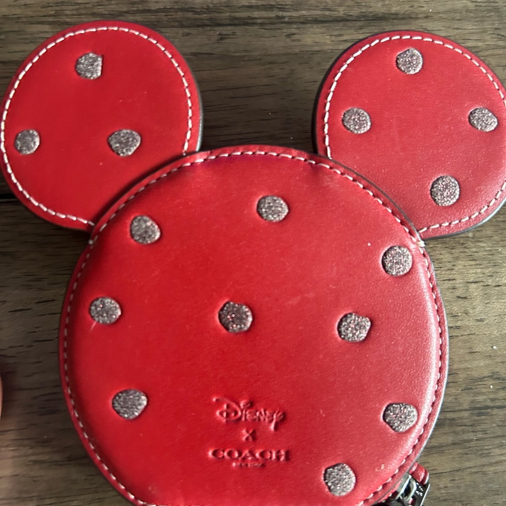 Red Minnie Mouse Coin Purse